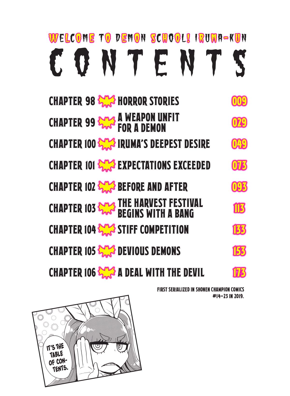 Welcome to Demon School! Iruma-kun Chapter 98 — page 7