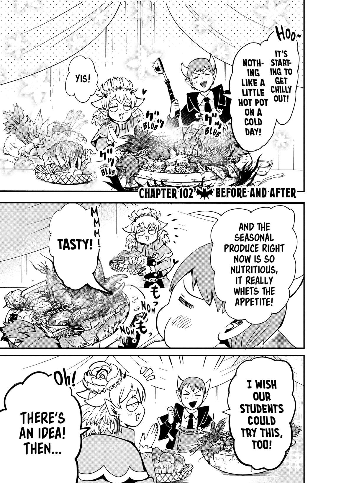Welcome to Demon School! Iruma-kun Chapter 102 — page 1