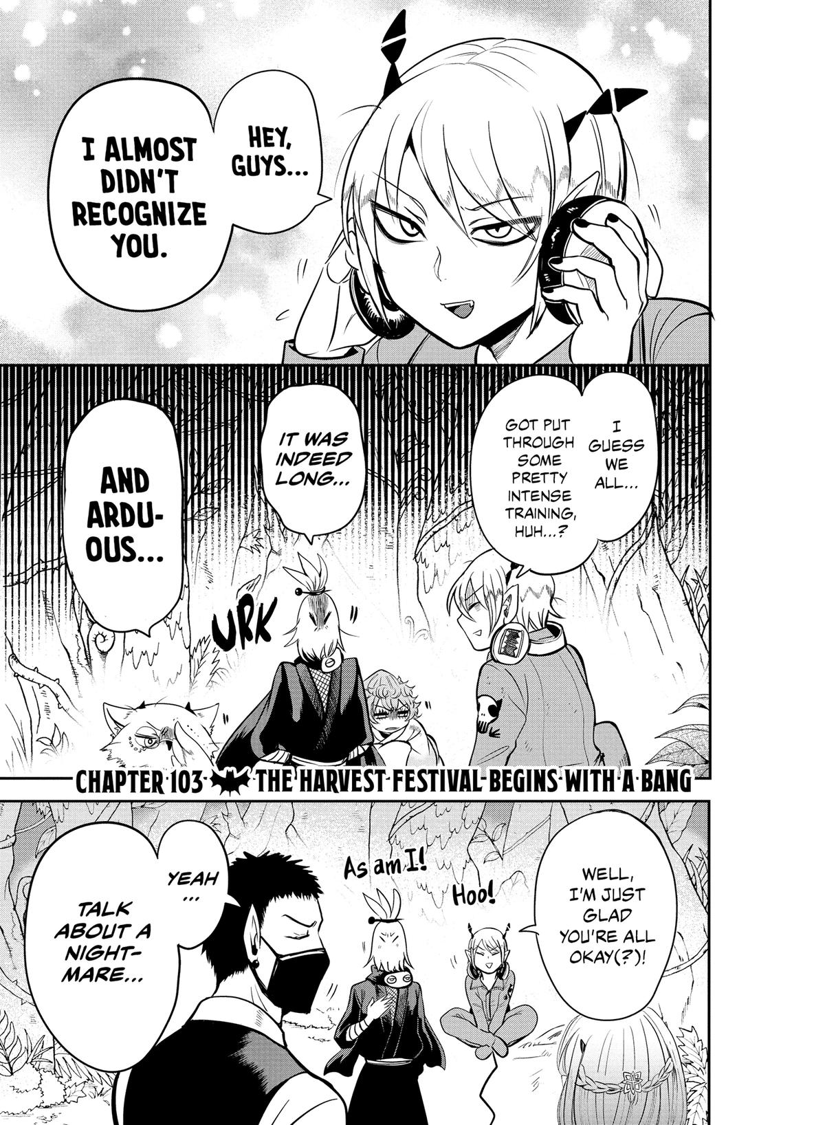 Welcome to Demon School! Iruma-kun Chapter 103 — page 1