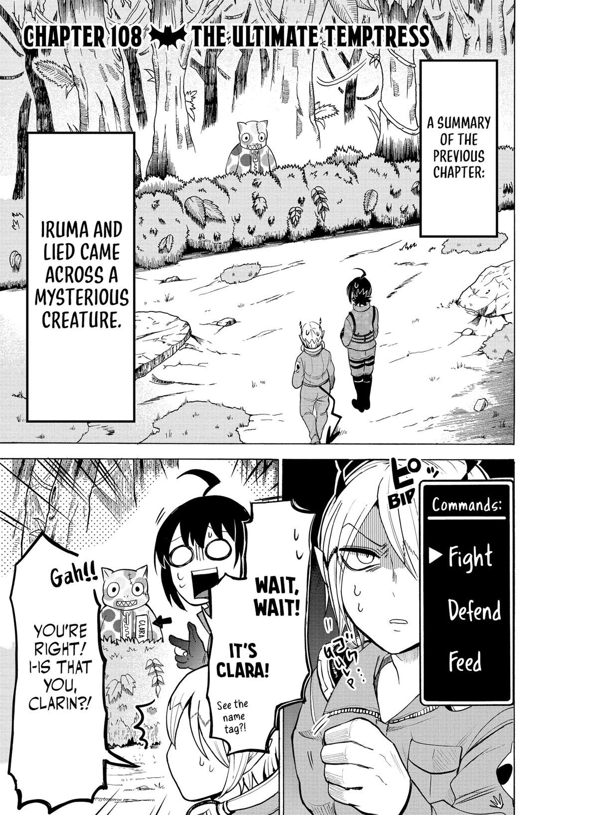 Welcome to Demon School! Iruma-kun Chapter 108 — page 1