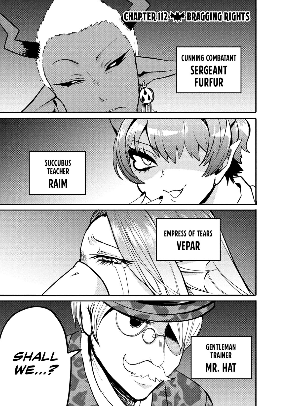 Welcome to Demon School! Iruma-kun Chapter 112 — page 1
