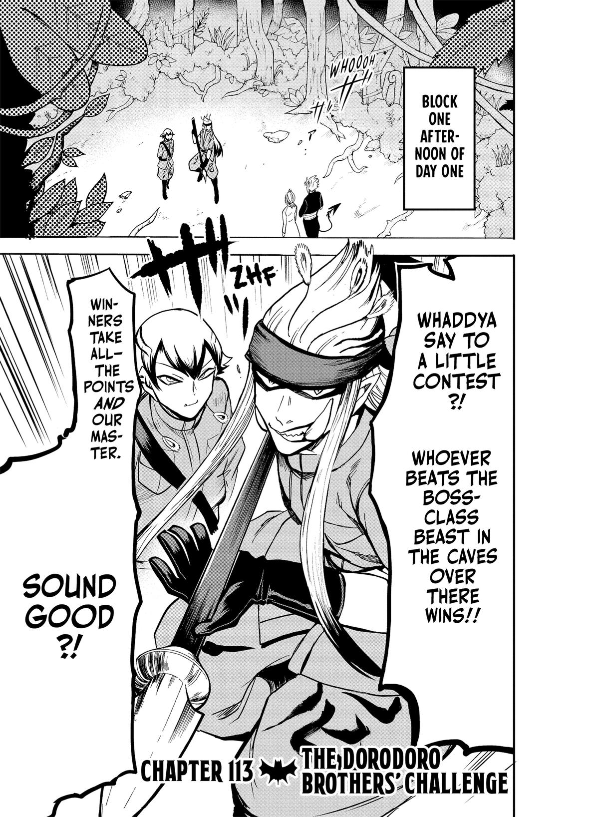 Welcome to Demon School! Iruma-kun Chapter 113 — page 1