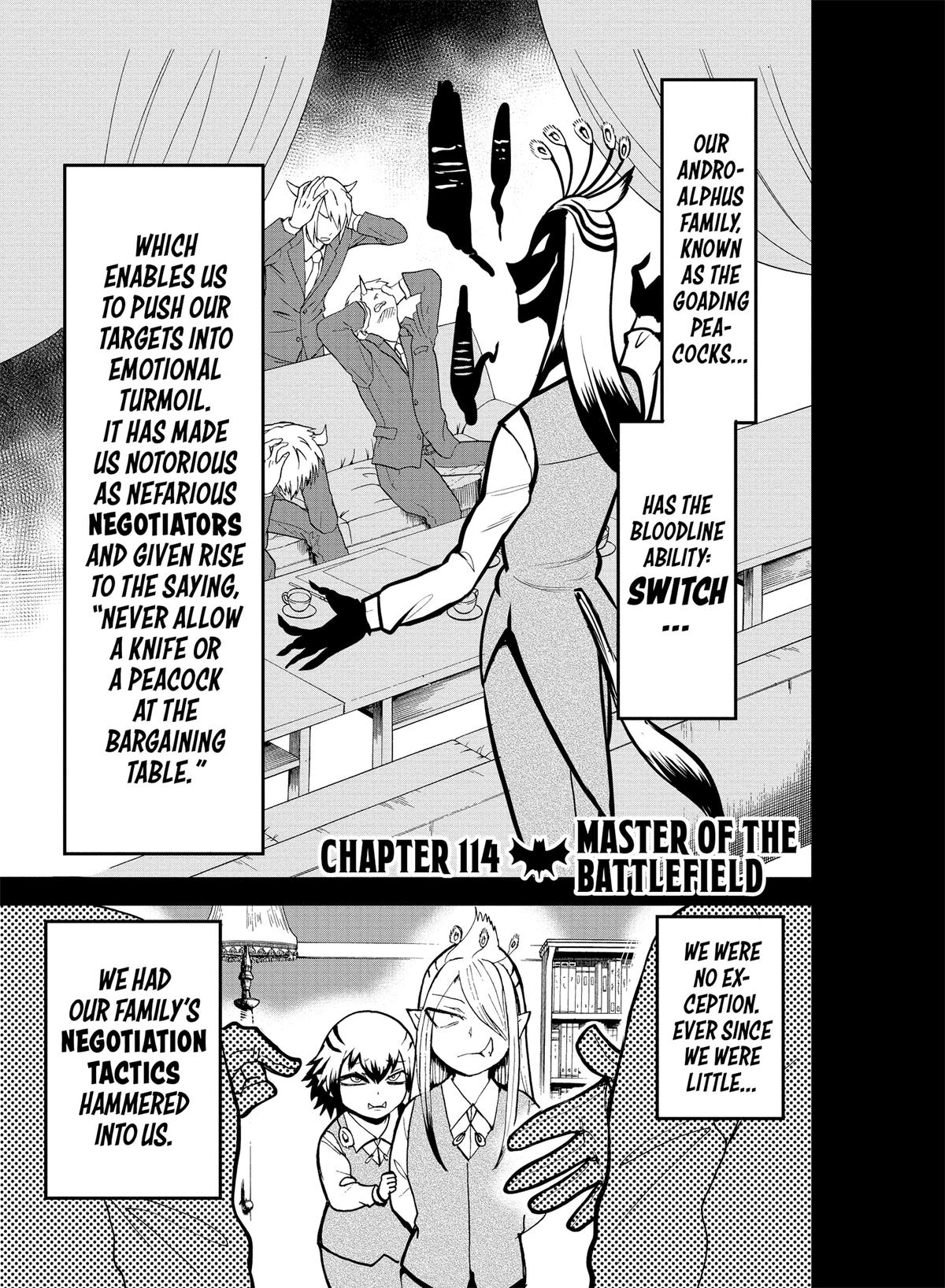 Welcome to Demon School! Iruma-kun Chapter 114 — page 1