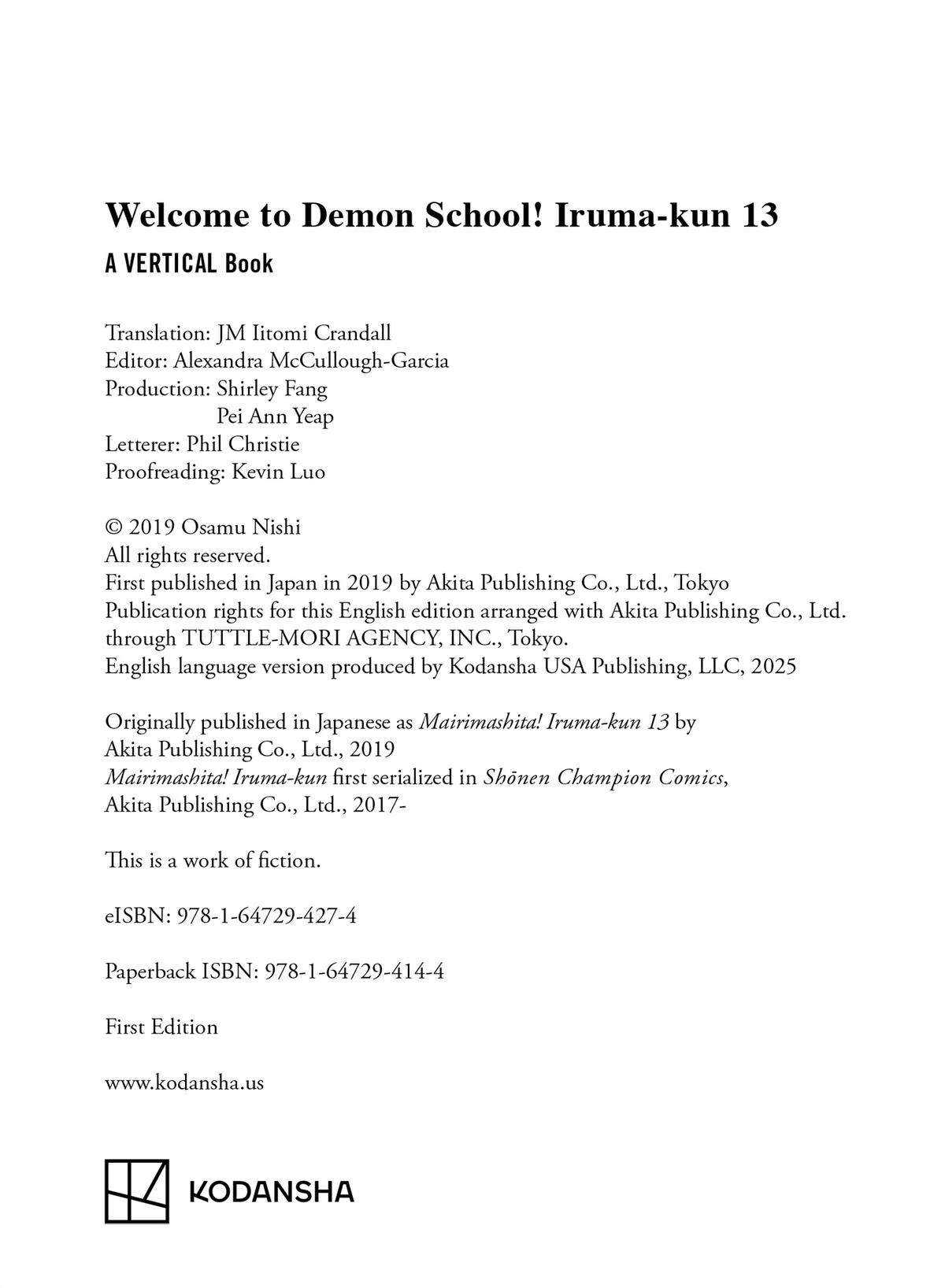 Welcome to Demon School! Iruma-kun Chapter 115 — page 26
