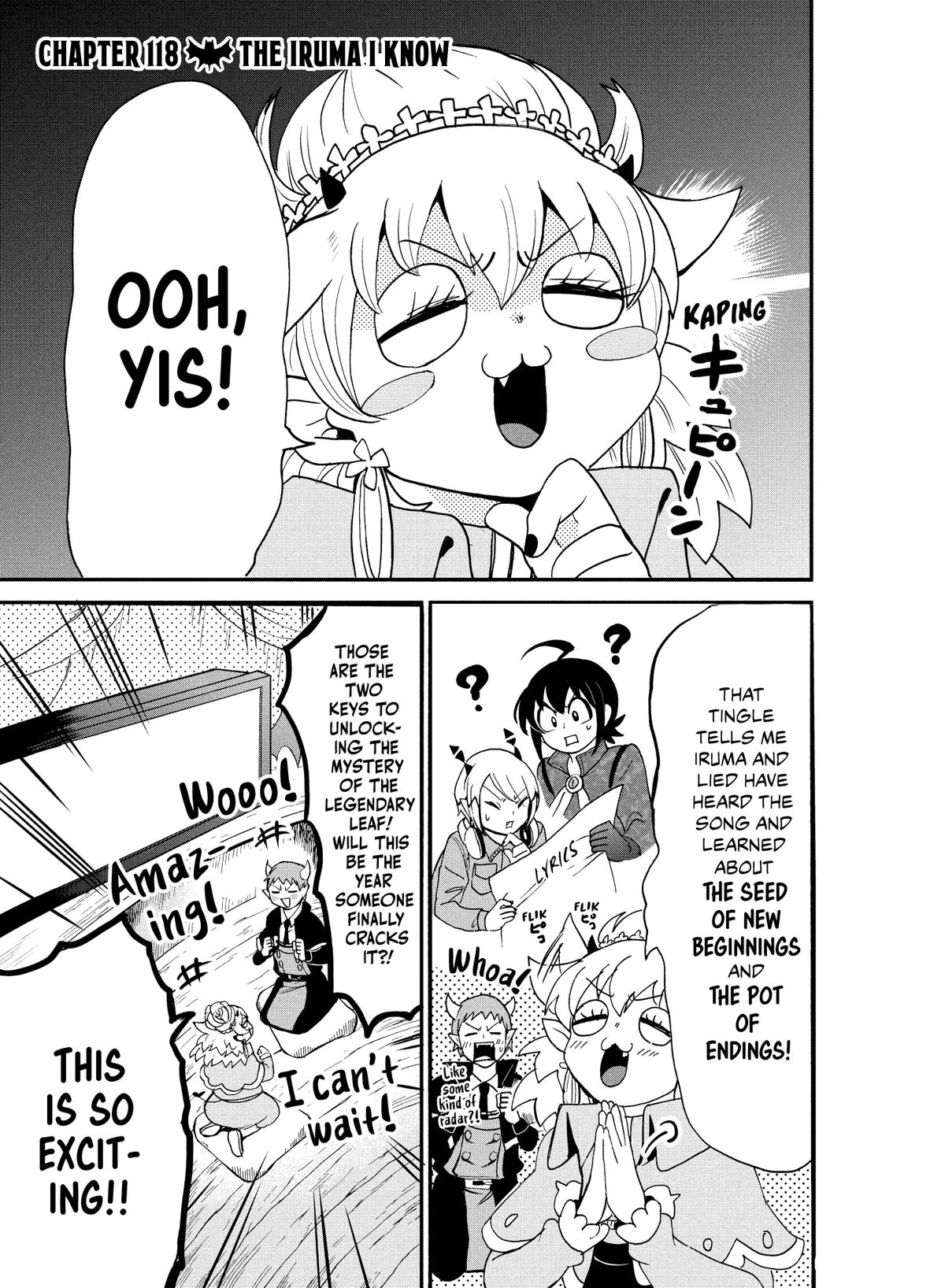 Welcome to Demon School! Iruma-kun Chapter 118 — page 1