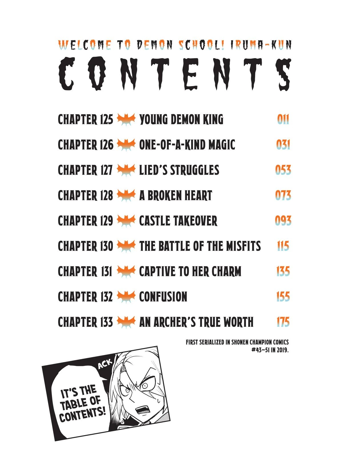 Welcome to Demon School! Iruma-kun Chapter 125 — page 8