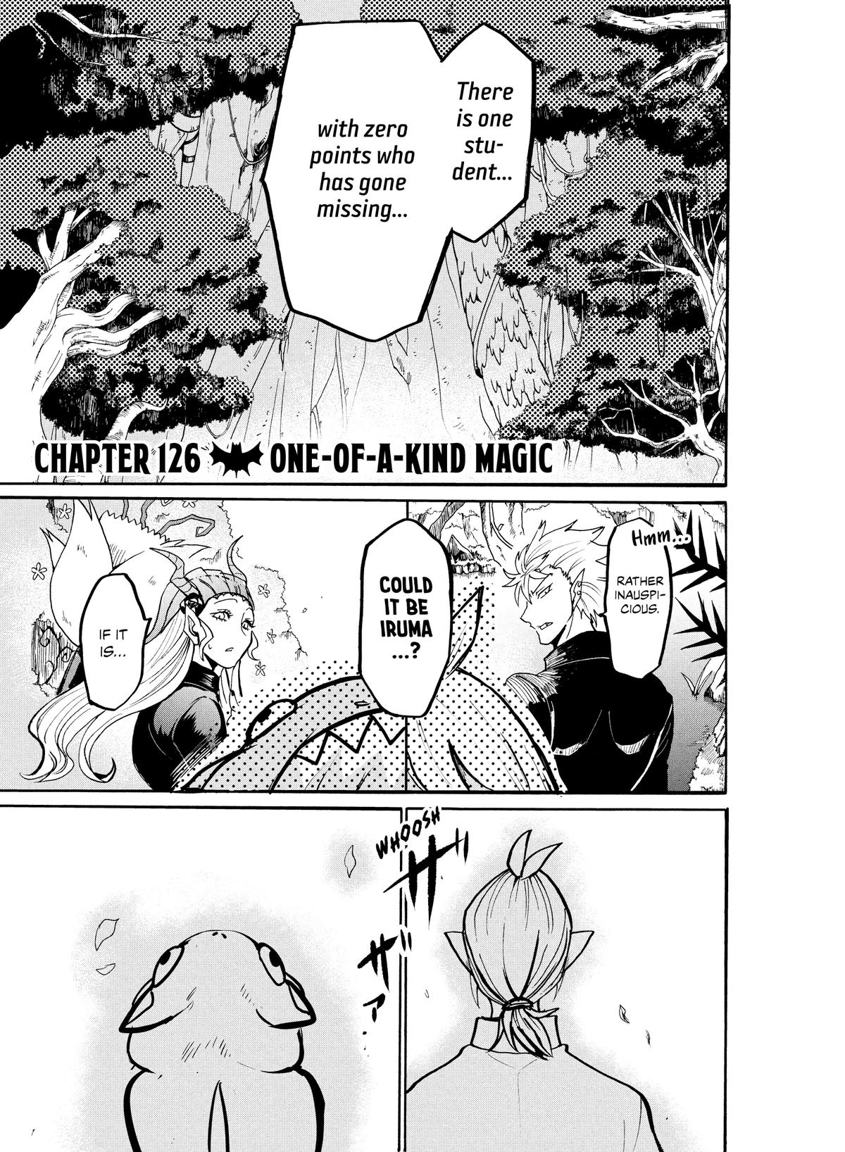 Welcome to Demon School! Iruma-kun Chapter 126 — page 1