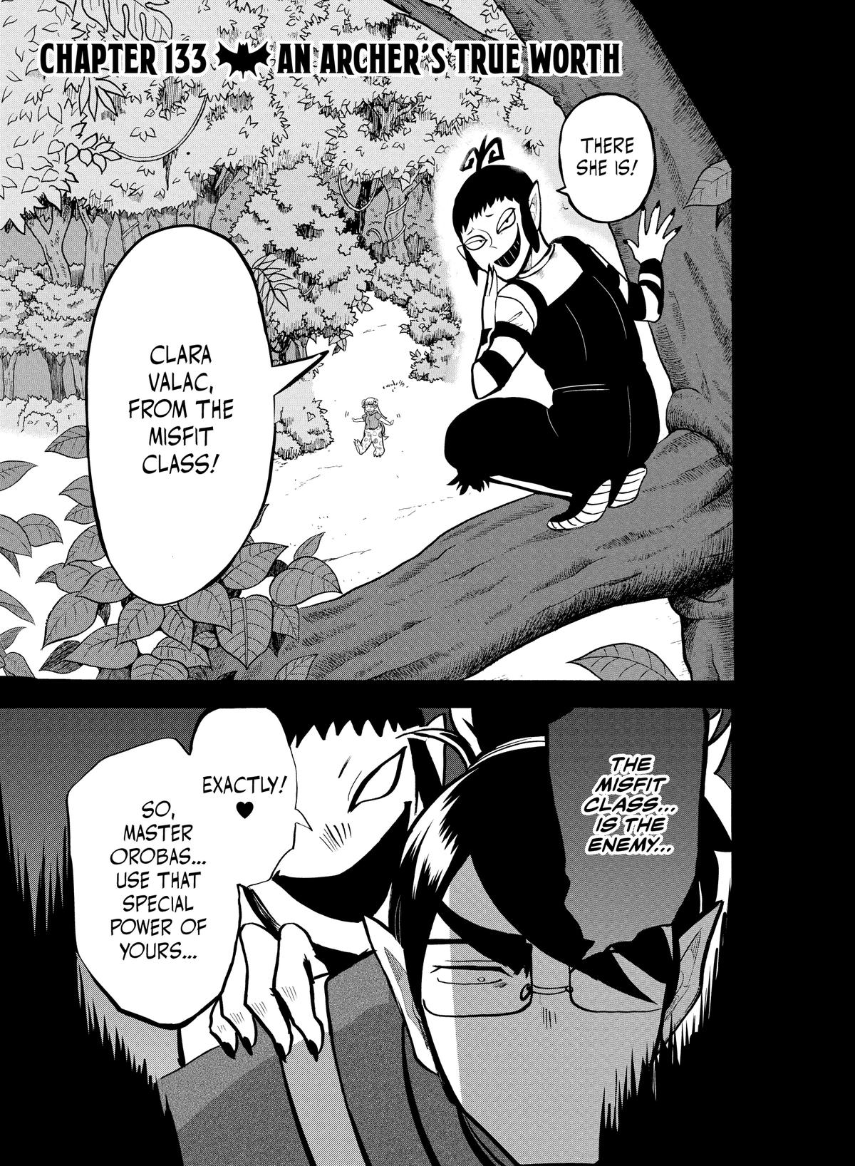 Welcome to Demon School! Iruma-kun Chapter 133 — page 1