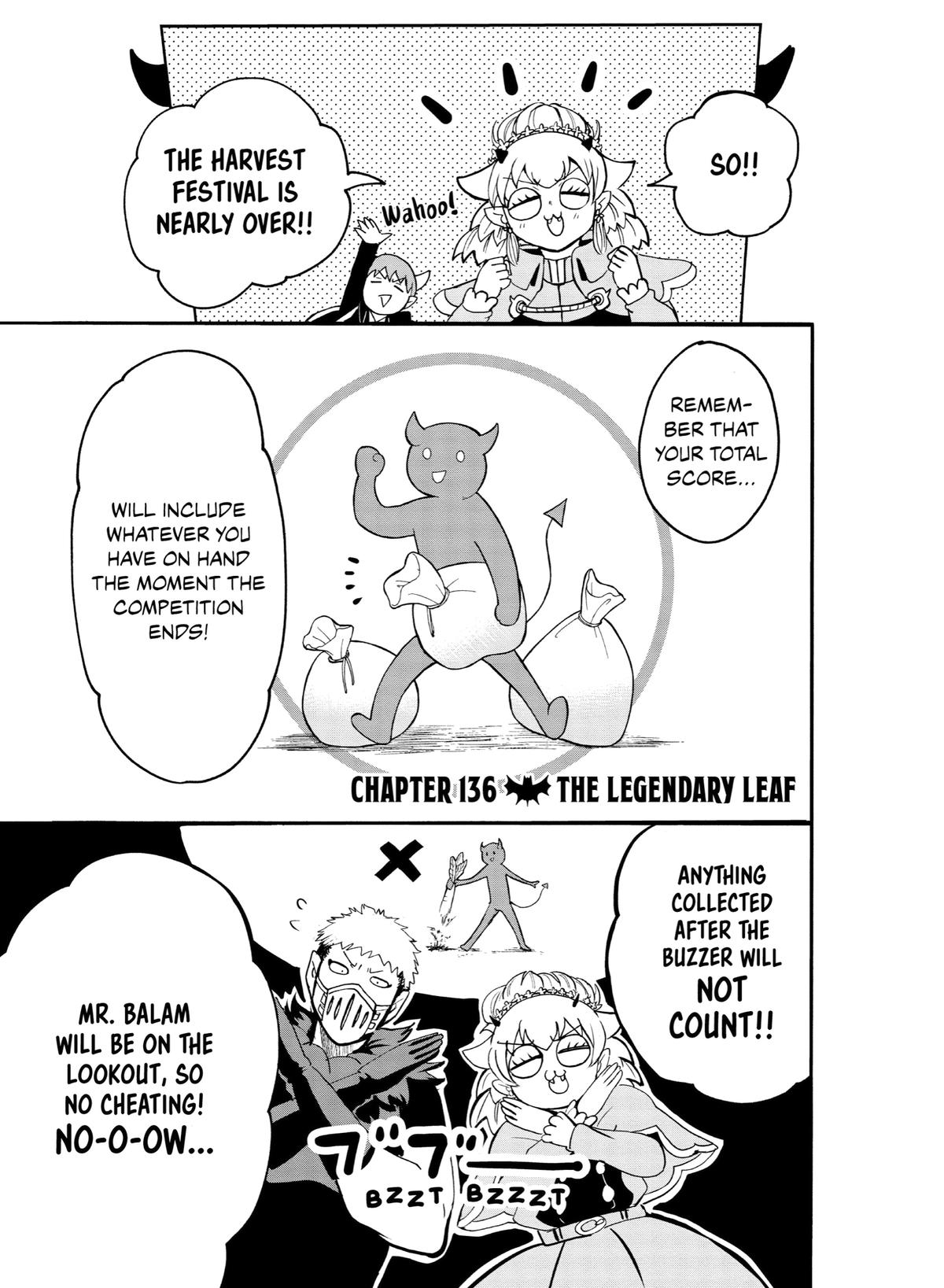 Welcome to Demon School! Iruma-kun Chapter 136 — page 1