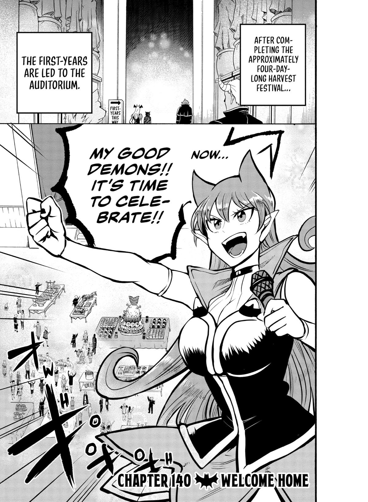 Welcome to Demon School! Iruma-kun Chapter 140 — page 1