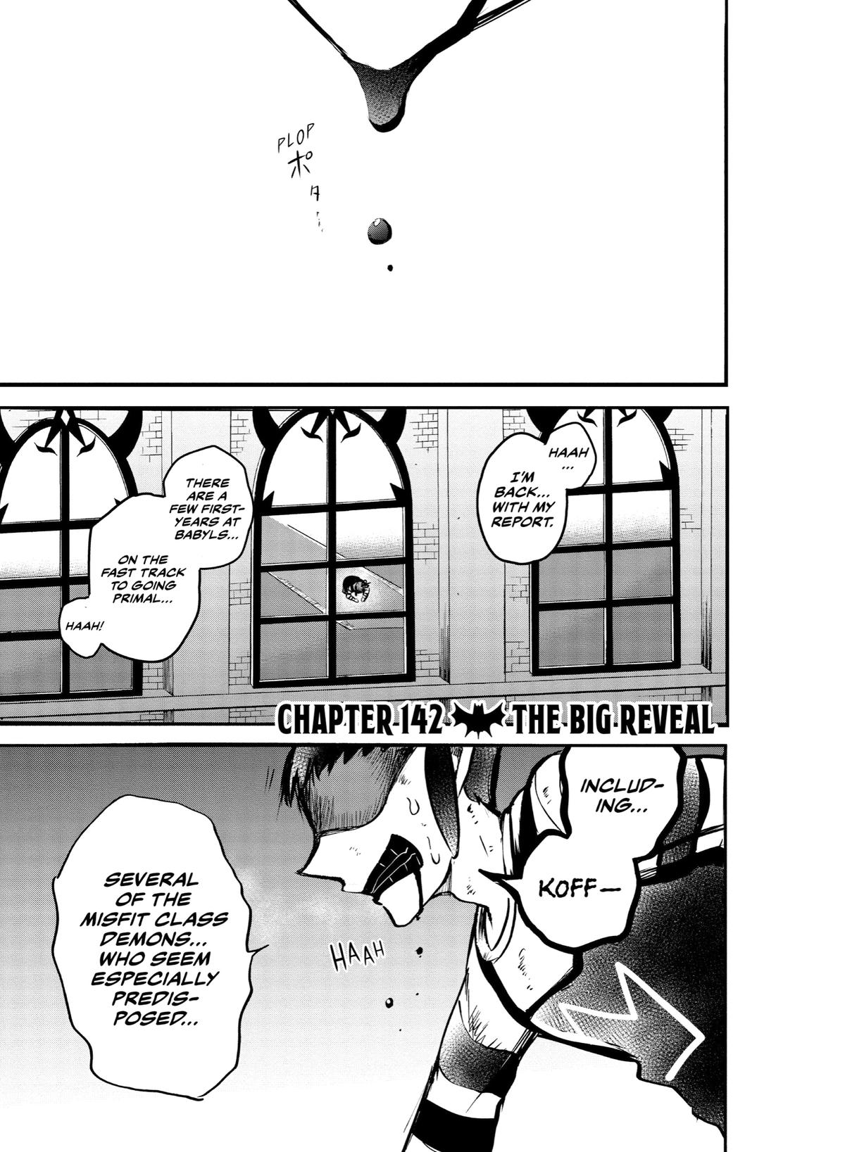 Welcome to Demon School! Iruma-kun Chapter 142 — page 1