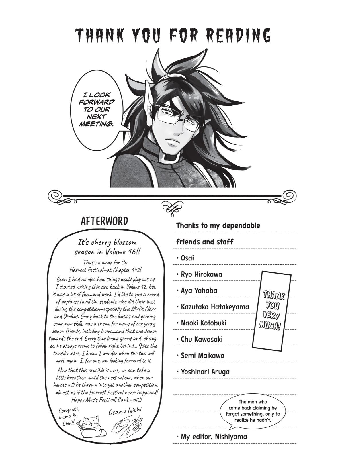 Welcome to Demon School! Iruma-kun Chapter 142 — page 19