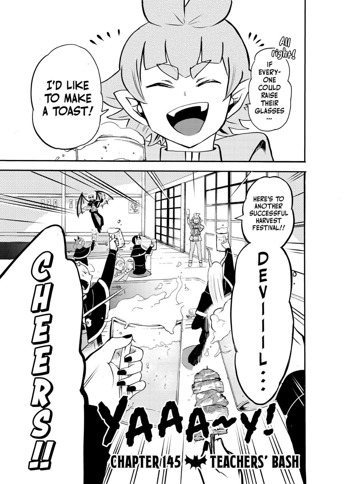 Welcome to Demon School! Iruma-kun Chapter 145 — page 1