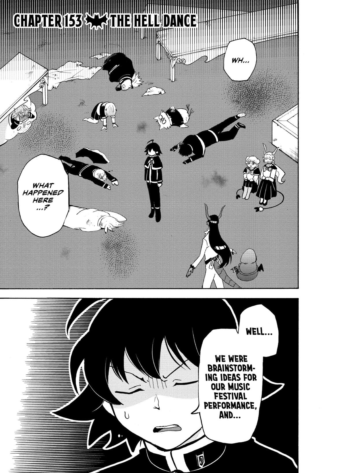 Welcome to Demon School! Iruma-kun Chapter 153 — page 1