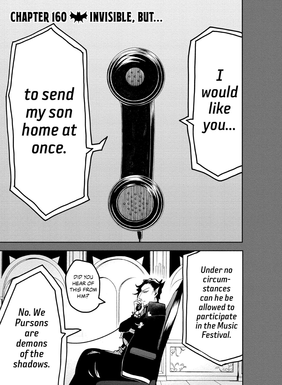 Welcome to Demon School! Iruma-kun Chapter 160 — page 1