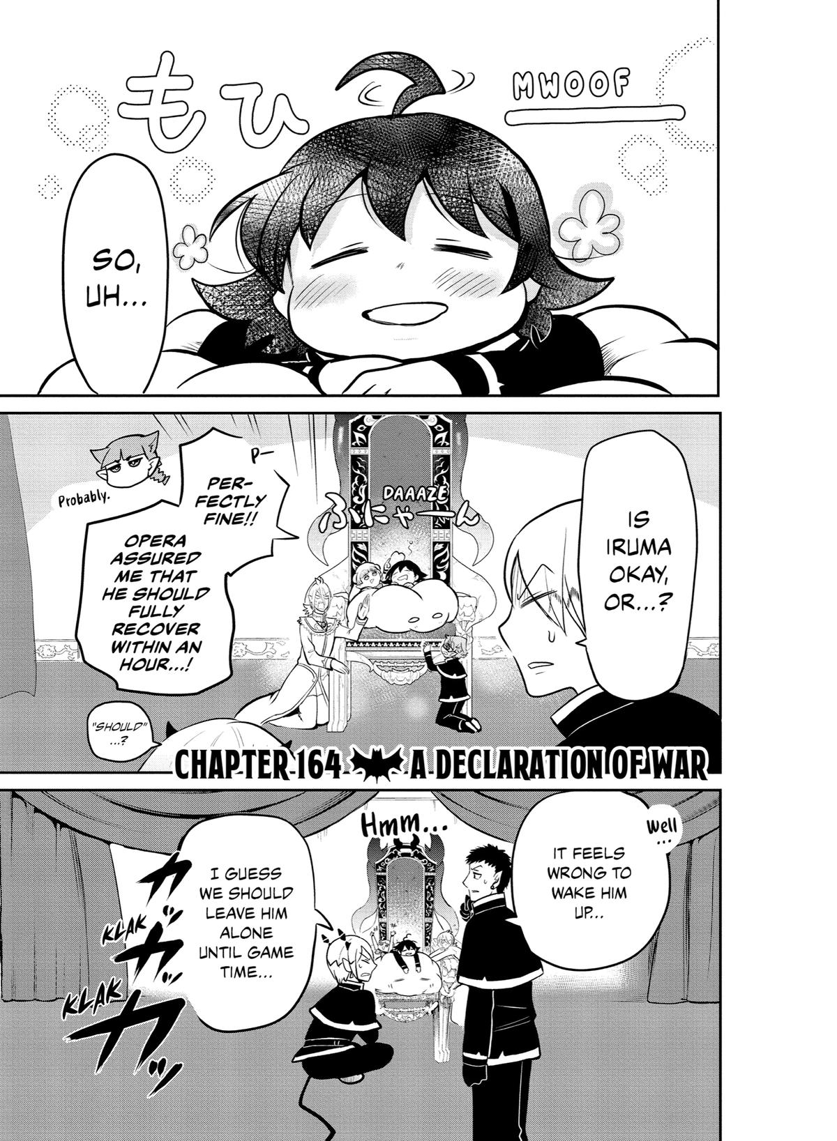 Welcome to Demon School! Iruma-kun Chapter 164 — page 1