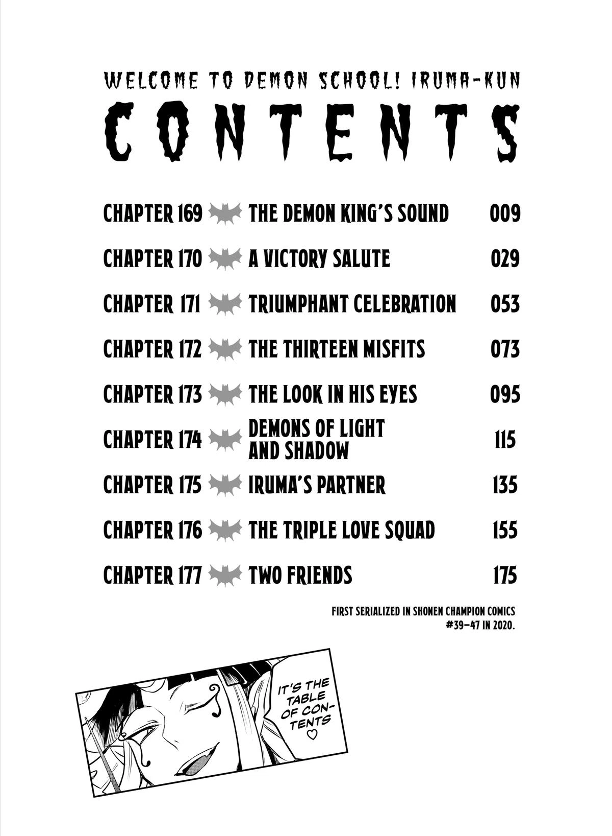 Welcome to Demon School! Iruma-kun Chapter 169 — page 8