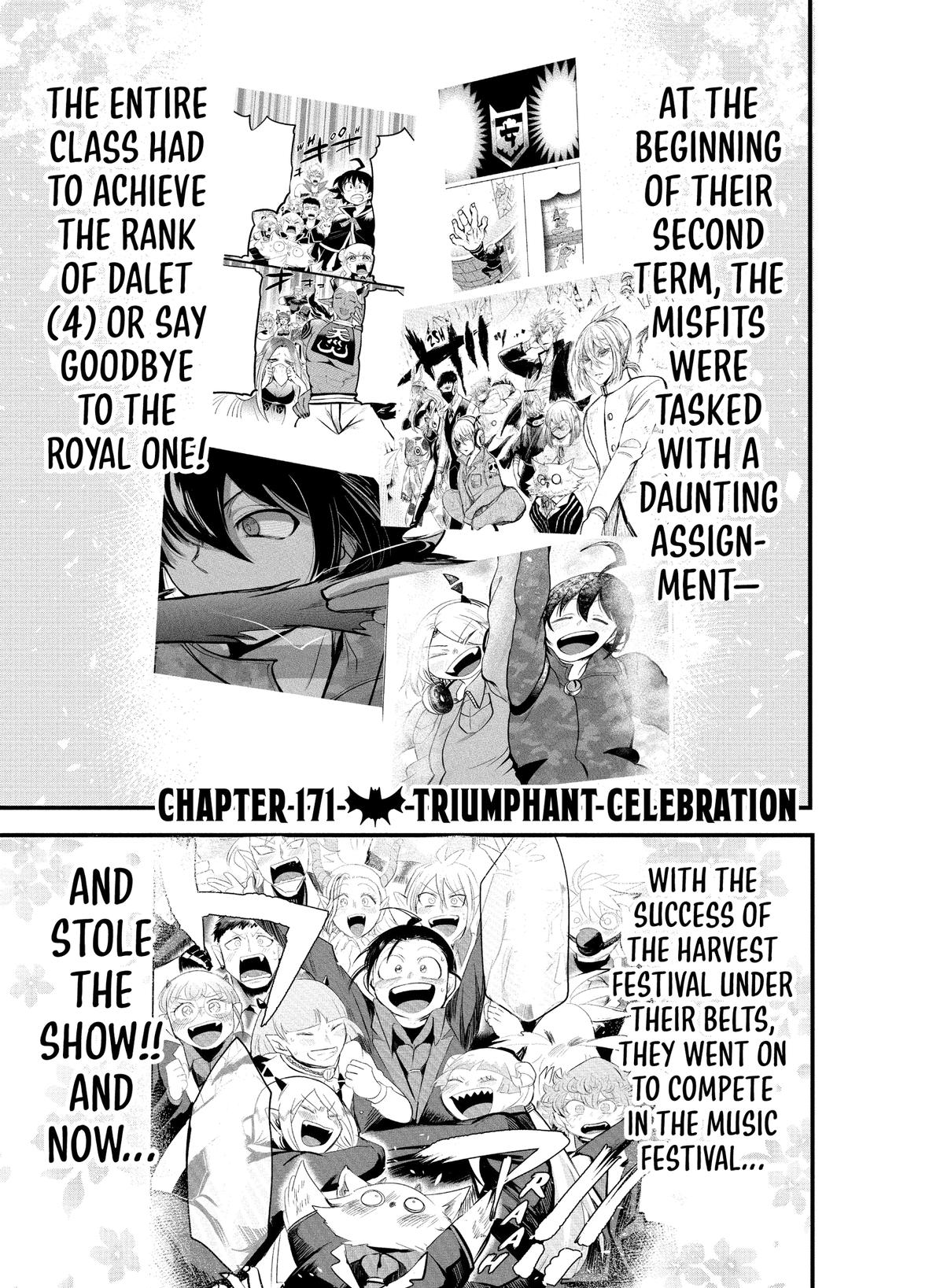 Welcome to Demon School! Iruma-kun Chapter 171 — page 1