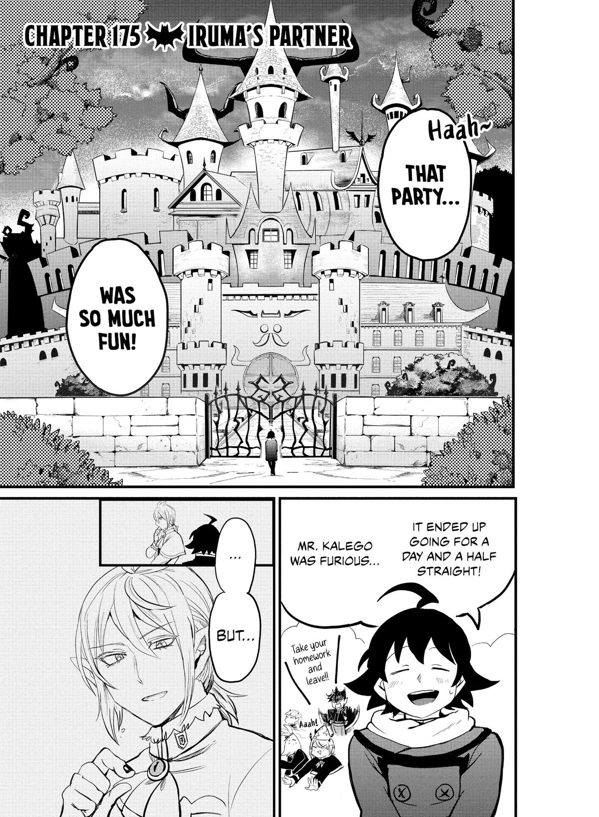 Welcome to Demon School! Iruma-kun Chapter 175 — page 1