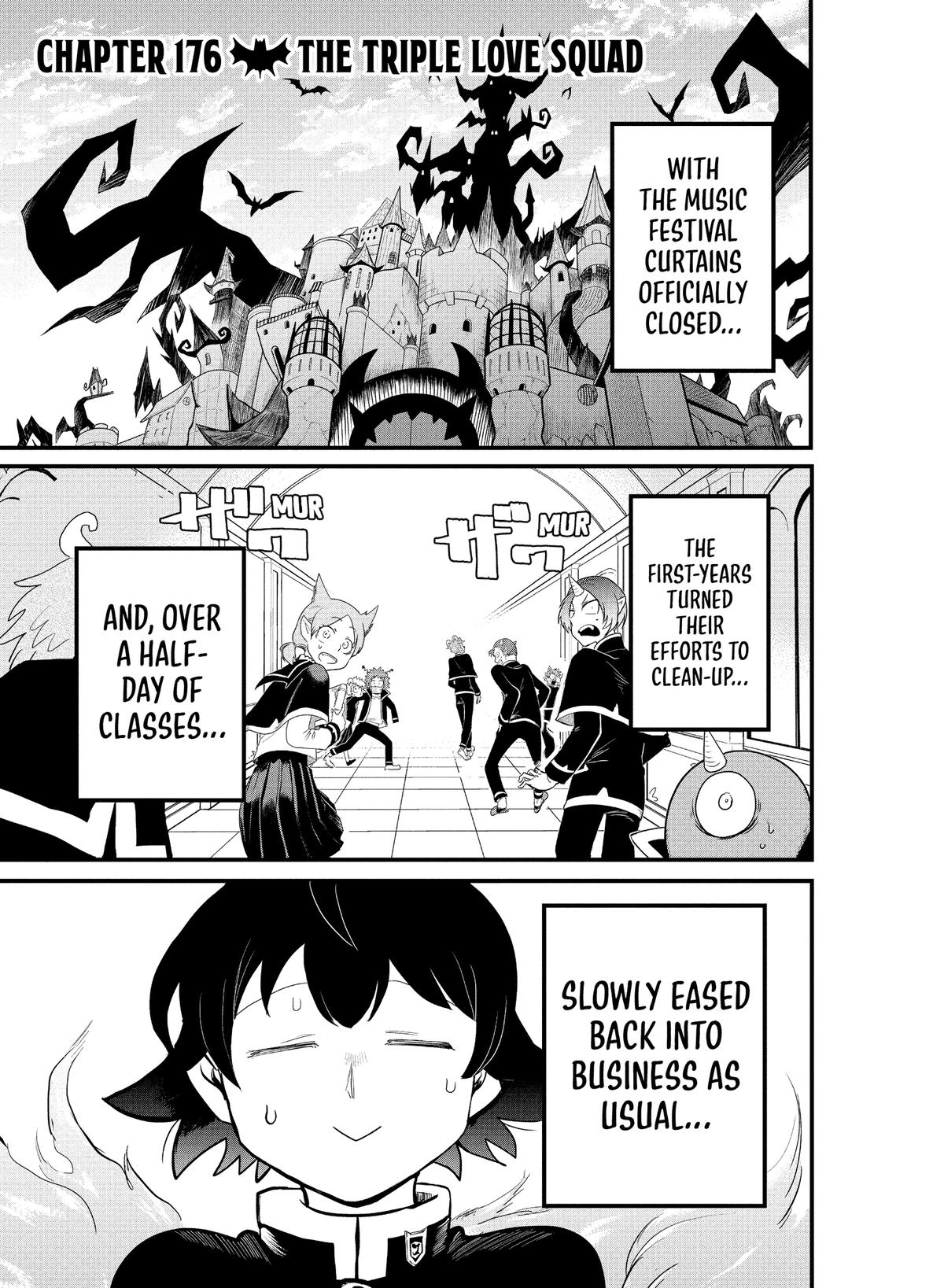 Welcome to Demon School! Iruma-kun Chapter 176 — page 1