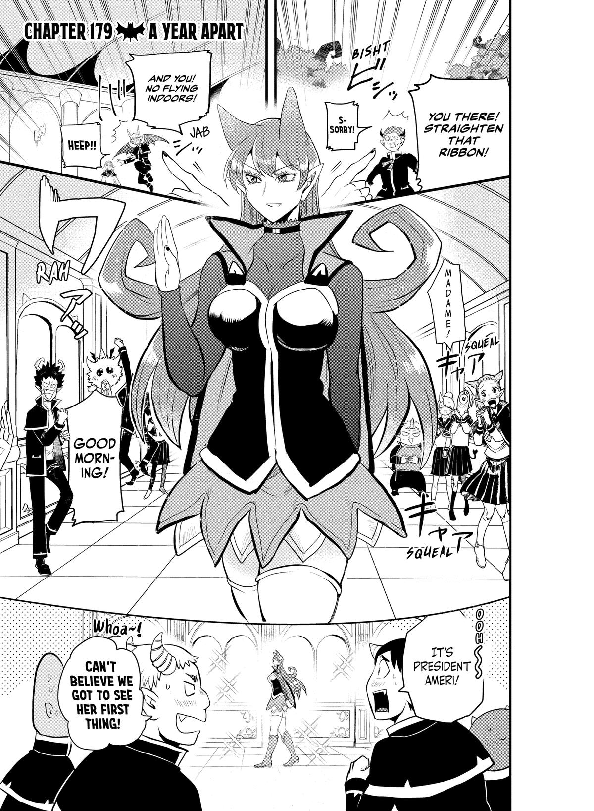 Welcome to Demon School! Iruma-kun Chapter 179 — page 1