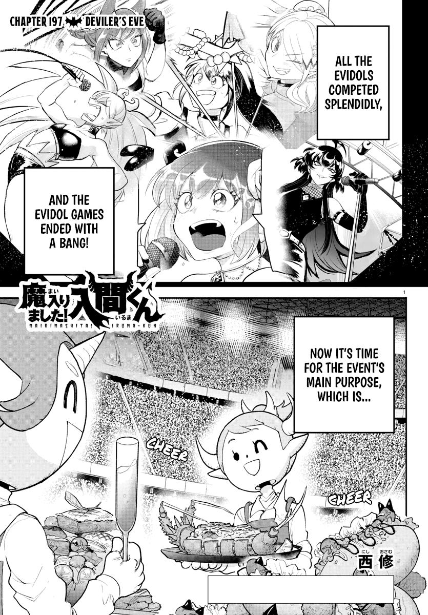 Welcome to Demon School! Iruma-kun Chapter 197 — page 1