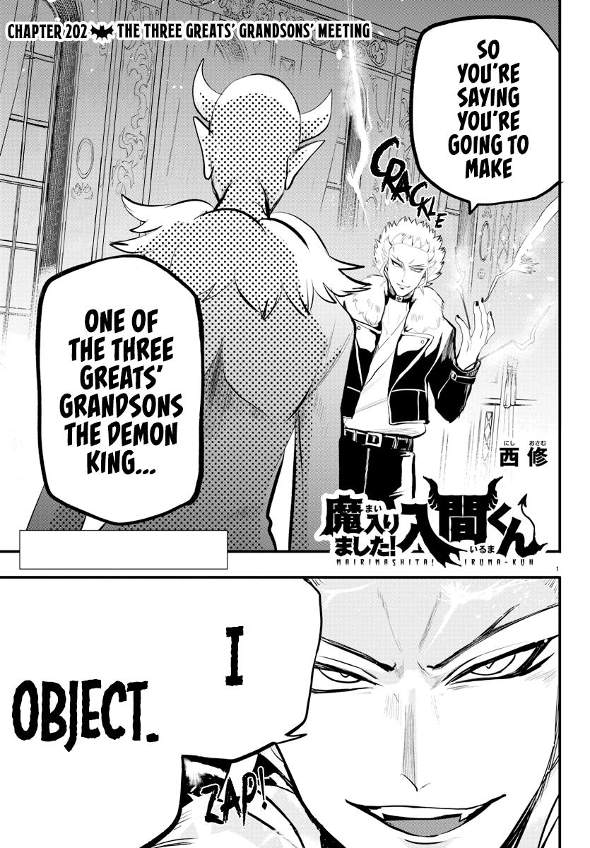 Welcome to Demon School! Iruma-kun Chapter 202 — page 1