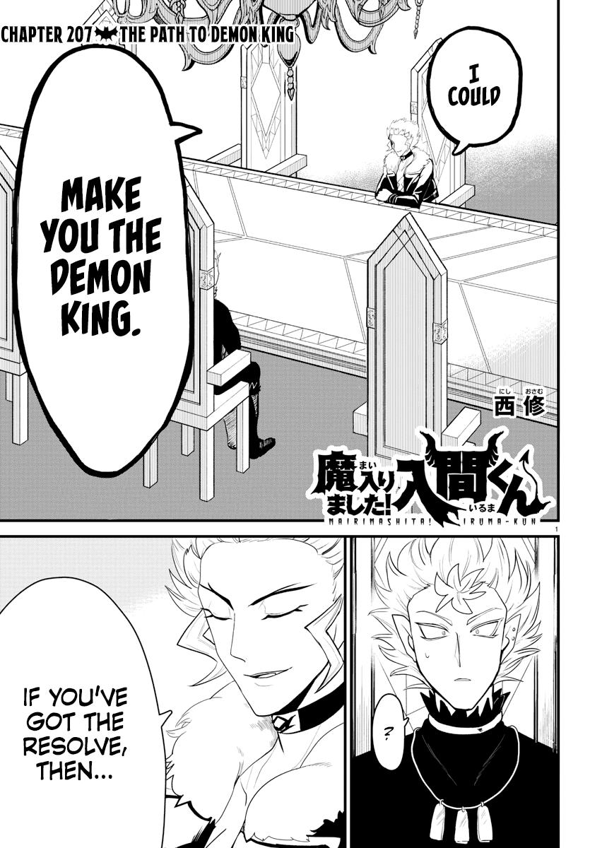 Welcome to Demon School! Iruma-kun Chapter 207 — page 1