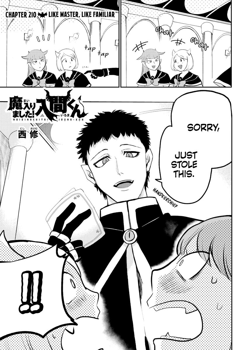 Welcome to Demon School! Iruma-kun Chapter 210 — page 1