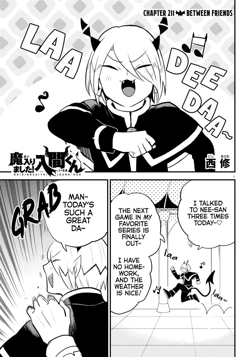Welcome to Demon School! Iruma-kun Chapter 211 — page 1