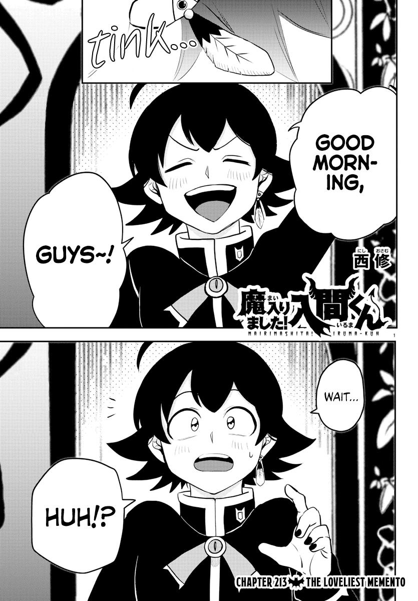 Welcome to Demon School! Iruma-kun Chapter 213 — page 1