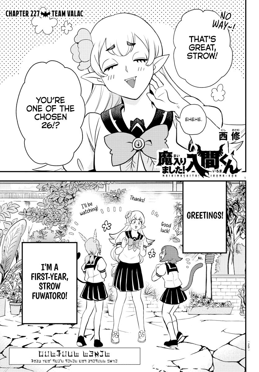 Welcome to Demon School! Iruma-kun Chapter 227 — page 2