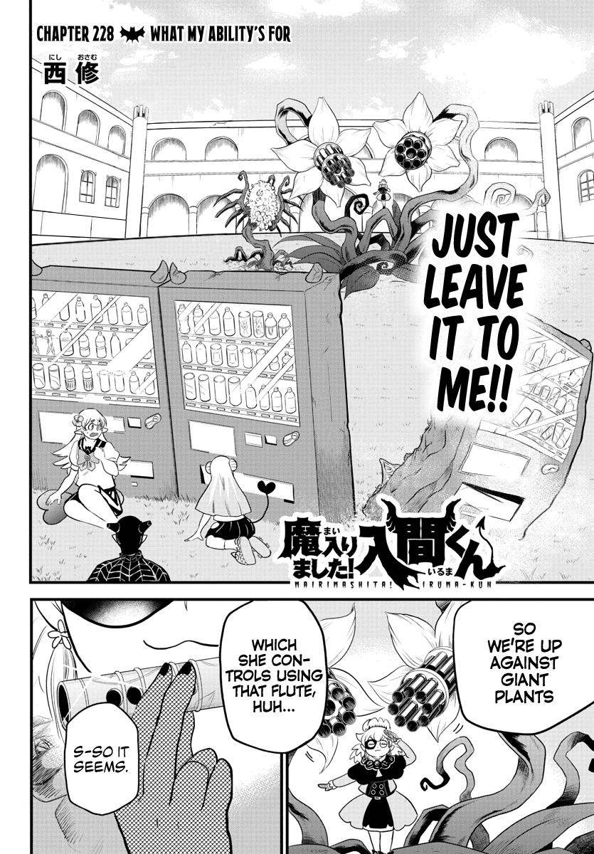 Welcome to Demon School! Iruma-kun Chapter 228 — page 2
