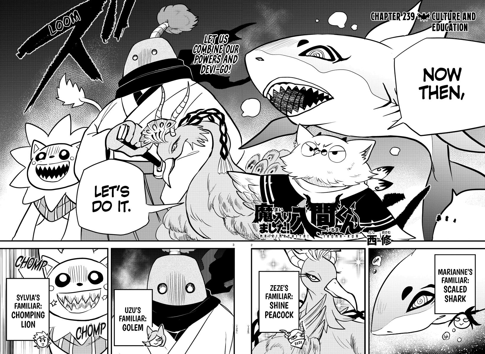 Welcome to Demon School! Iruma-kun Chapter 239 — page 2