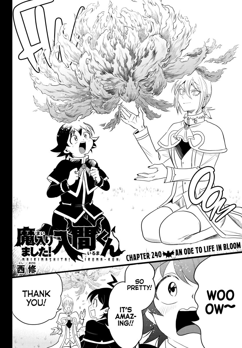 Welcome to Demon School! Iruma-kun Chapter 240 — page 2