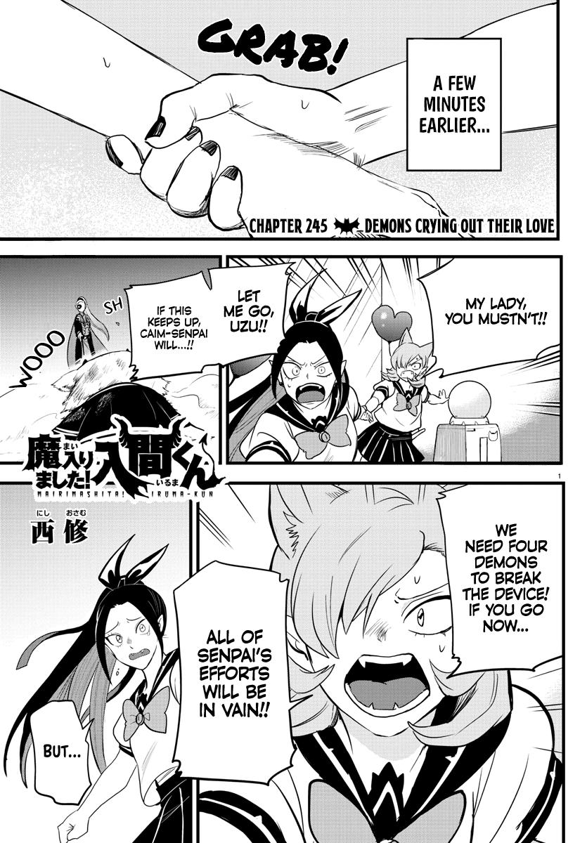 Welcome to Demon School! Iruma-kun Chapter 245 — page 1
