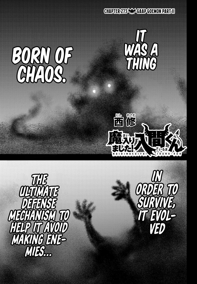 Welcome to Demon School! Iruma-kun Chapter 273 — page 1