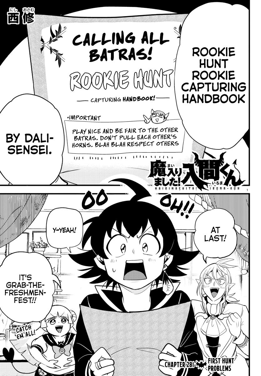 Welcome to Demon School! Iruma-kun Chapter 281 — page 1