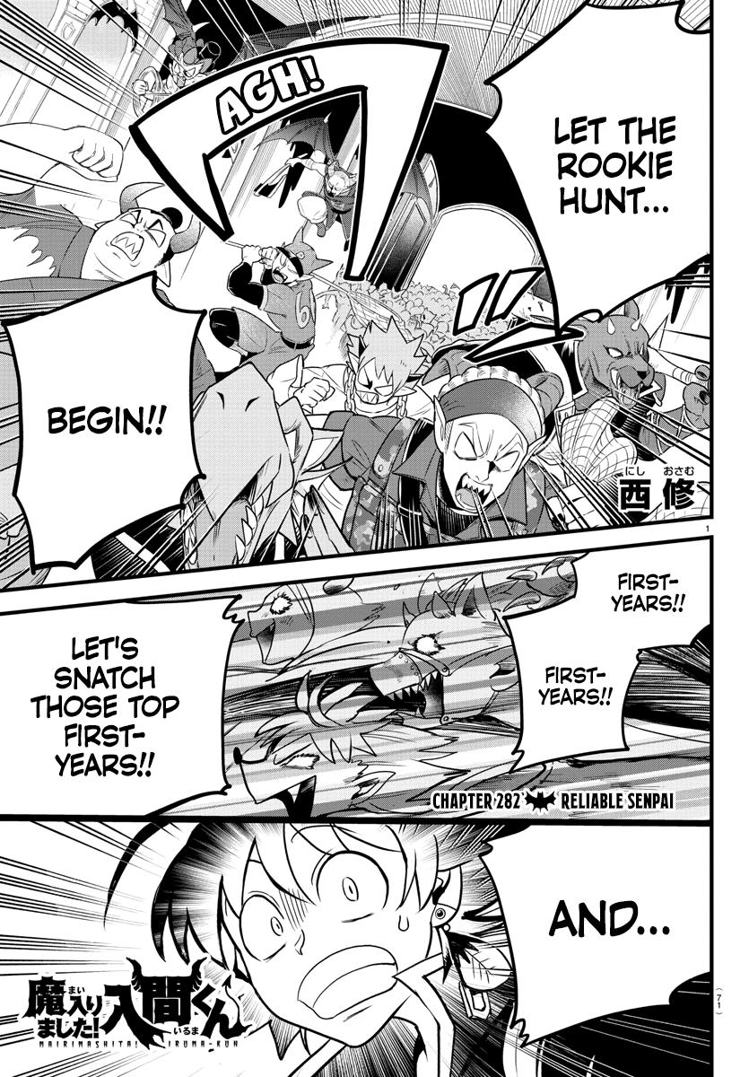 Welcome to Demon School! Iruma-kun Chapter 282 — page 1