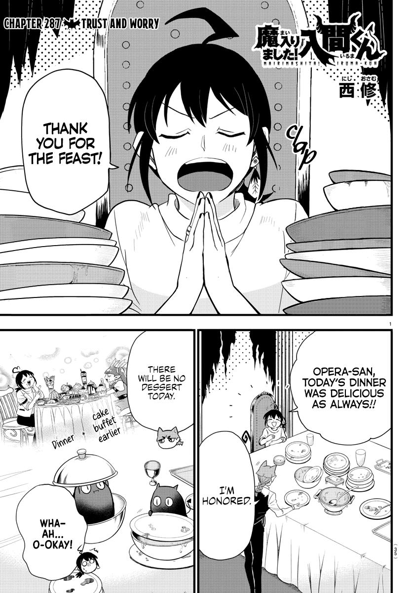 Welcome to Demon School! Iruma-kun Chapter 287 — page 1