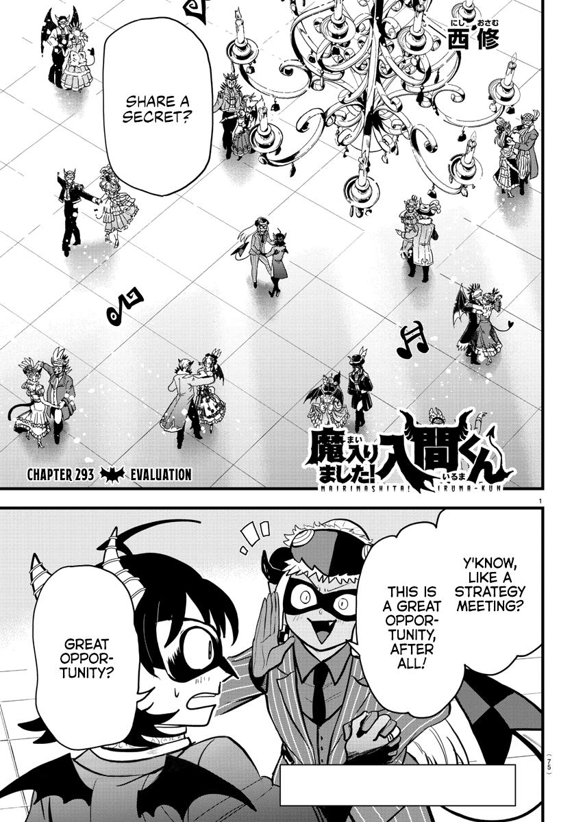 Welcome to Demon School! Iruma-kun Chapter 293 — page 1