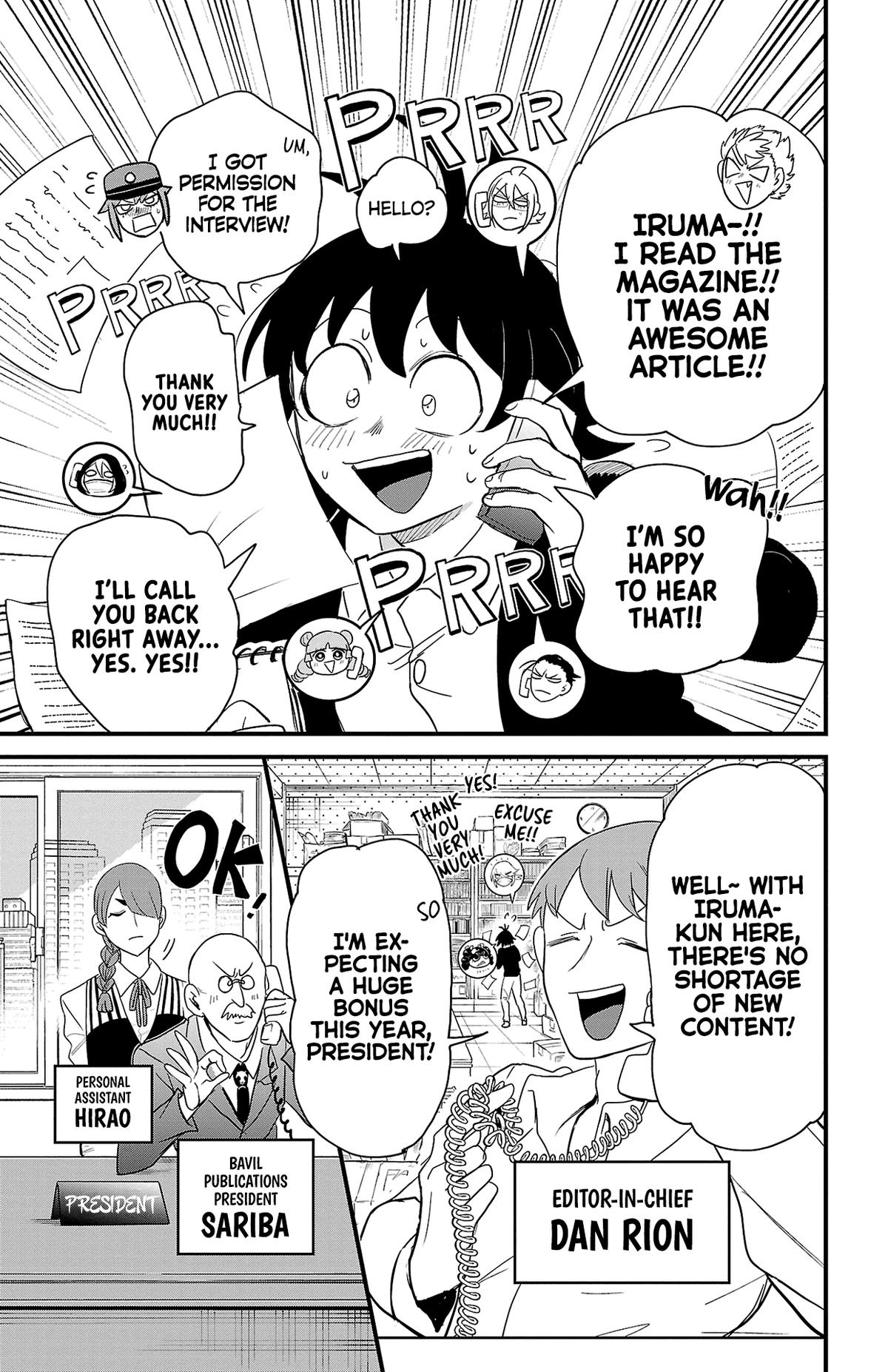 Welcome to Demon School! Iruma-kun Chapter 314.5 — page 15