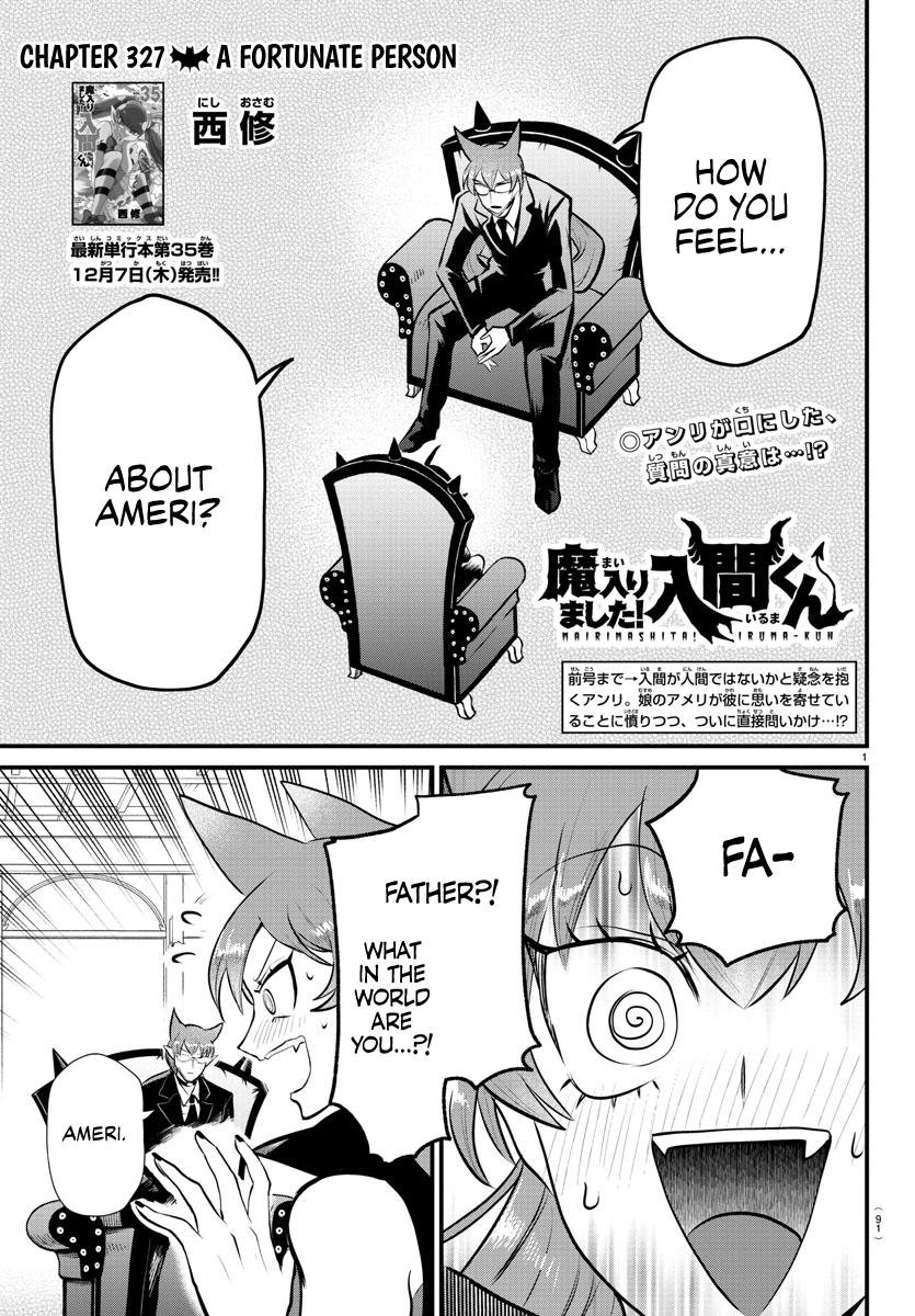 Welcome to Demon School! Iruma-kun Chapter 327 — page 1
