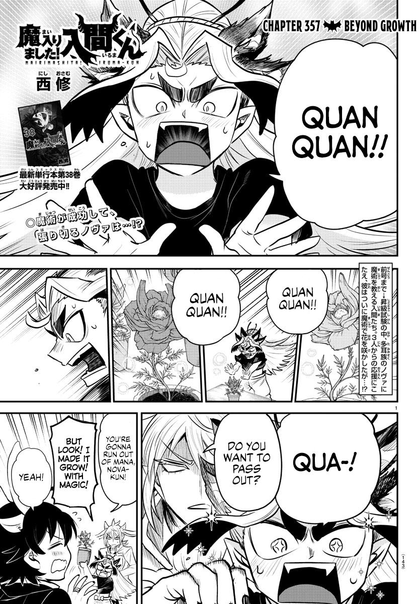 Welcome to Demon School! Iruma-kun Chapter 357 — page 1