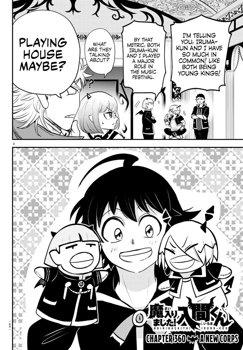 Welcome to Demon School! Iruma-kun Chapter 360 — page 2