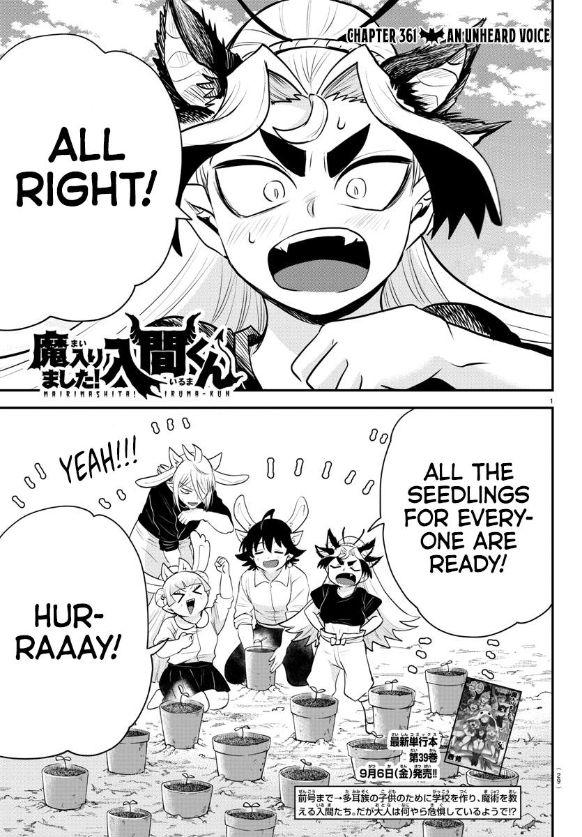 Welcome to Demon School! Iruma-kun Chapter 361 — page 1
