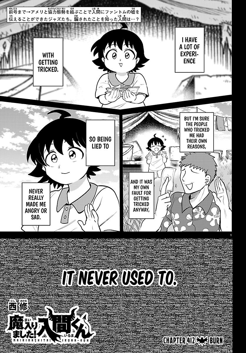 Welcome to Demon School! Iruma-kun Chapter 412 — page 1