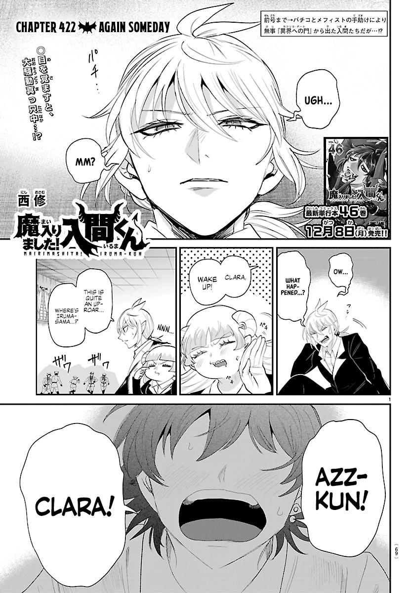 Welcome to Demon School! Iruma-kun Chapter 422 — page 1