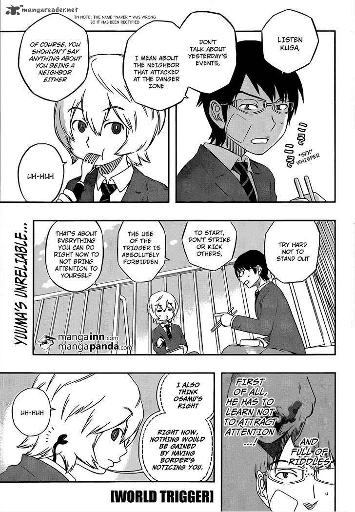 World Trigger Chapter 3 — page 1