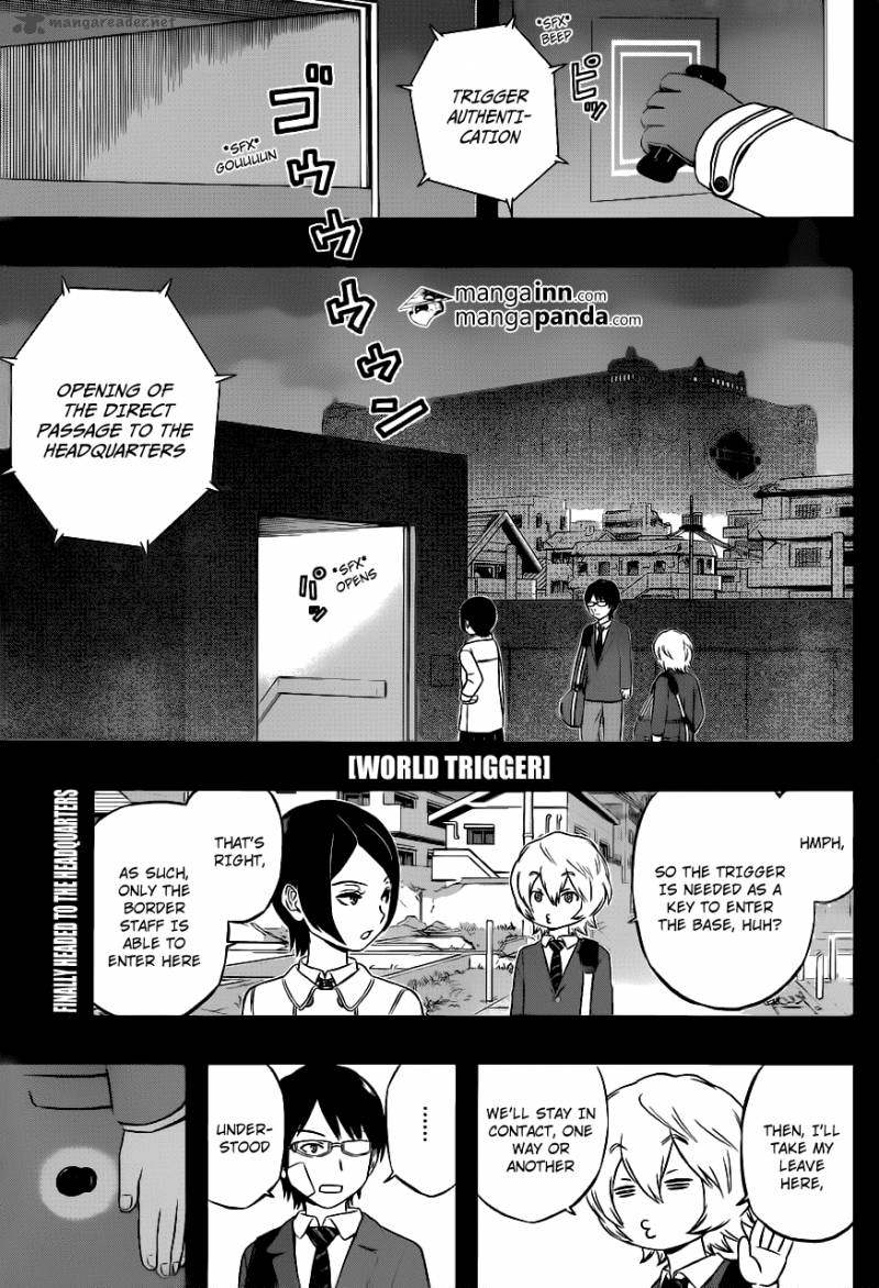 World Trigger Chapter 10 — page 1